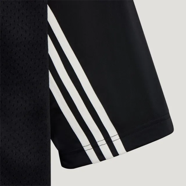 【adidas 愛迪達】Og Jersey 男 T恤 運動上衣 休閒短袖 復古足球衣 黑(LD3865)