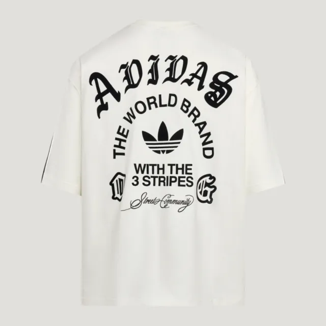 【adidas 愛迪達】Og Tee 男 T恤 運動上衣 休閒短袖 純棉 印花 白(LD3868)
