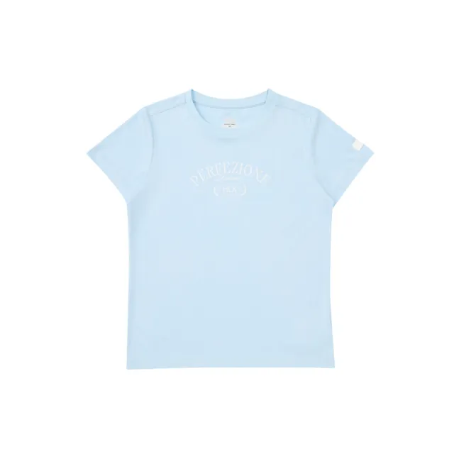 【FILA】女短袖圓領T恤-藍色 5TEA-5005-BU
