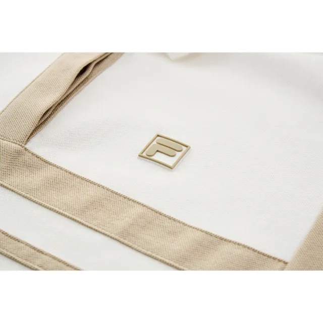 【FILA】女短袖POLO衫-棕色 5POA-5006-KK