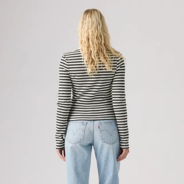 【LEVIS】莫代爾Polo衫 / 微彈性 女生上衣 人氣新品 0087H-0002