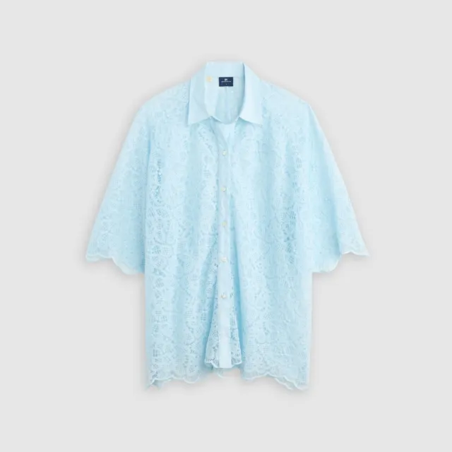 【LEVIS】BLUETAB™ 蕾絲編織上衣 女生上衣 人氣新品 006UI-0000