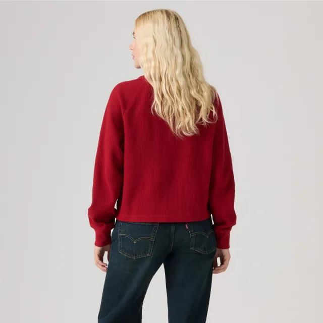 【LEVIS】Lassen 亨利領上衣 女生上衣 熱賣單品 003QS-0023