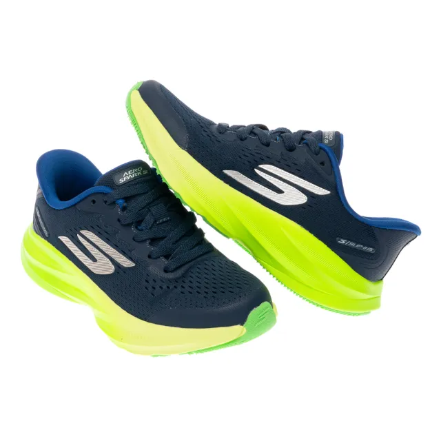 【SKECHERS】男童系列 男童鞋 運動鞋 瞬穿舒適科技 SKX AERO SPARK (404215LNVY)