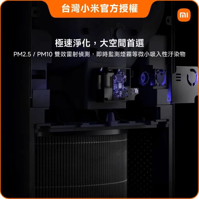 【小米】Xiaomi 空氣清淨機 4 Pro(小米官方授權代理/9-13坪適用/一年保固/米家APP/AC-M15-SC)