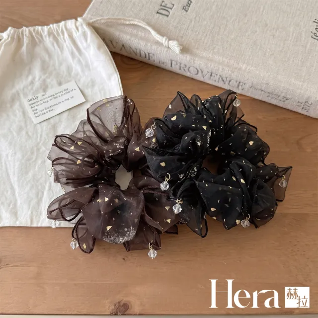 【HERA 赫拉】超仙百搭蓬鬆髮圈三入組 H115080701(百搭 髮圈 三入組)