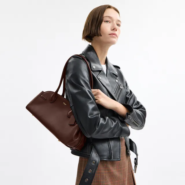 【COACH】蔻馳官方直營 EMPIRE CARRYALL 34號手袋 手提包 肩背包-多色任選(CCC30/CCM57)