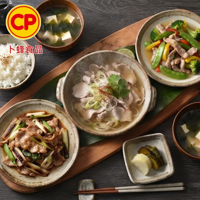 【卜蜂】超鮮嫩 國產雪花里肌豬肉片 超值8包組(200g/包_團購.居家料理.露營燒烤)雙11