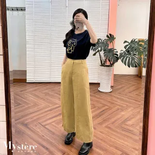【my stere 我的時尚秘境】法式塗鴉撞色鑲鑽大象T 藏青 親膚T恤 彈性T 休閒T 涼感T