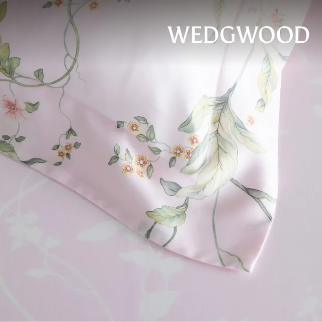 【WEDGWOOD】天絲印花床包枕套三件組 雙人任選｜60支300織