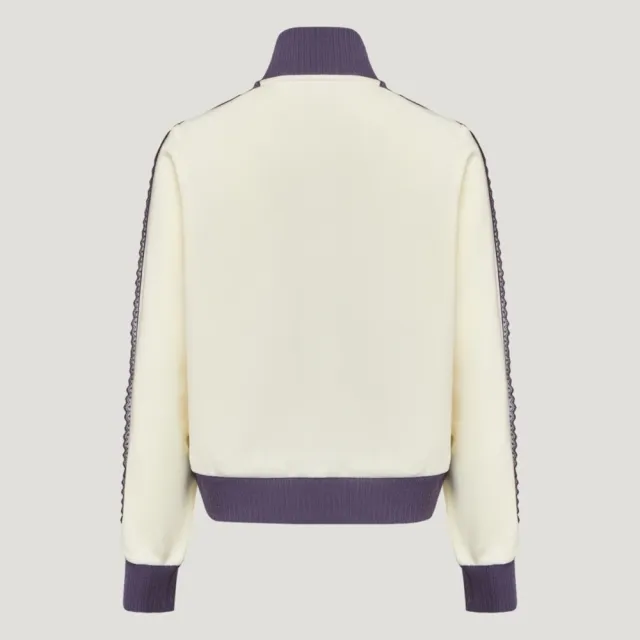 【adidas 愛迪達】Knit Track Top 女 立領外套 運動外套 休閒穿搭 柔軟 經典 米(LF2334)
