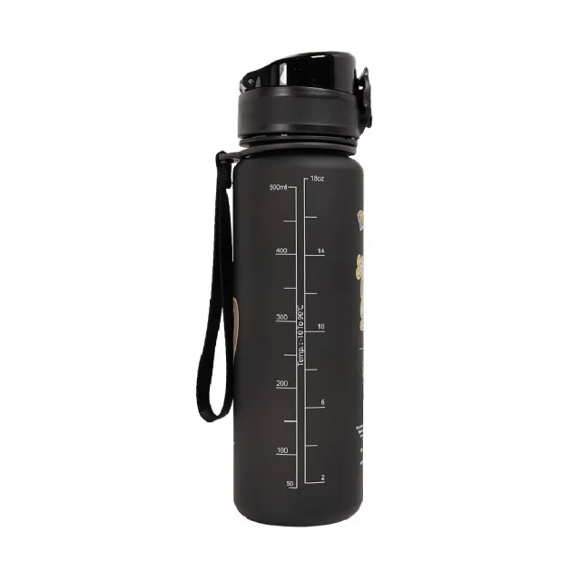 【IMPACT 怡寶】寶可夢超夢Tritan水壺/水杯/水瓶(500ML) 附提繩-黑色 IMPKMB09BK