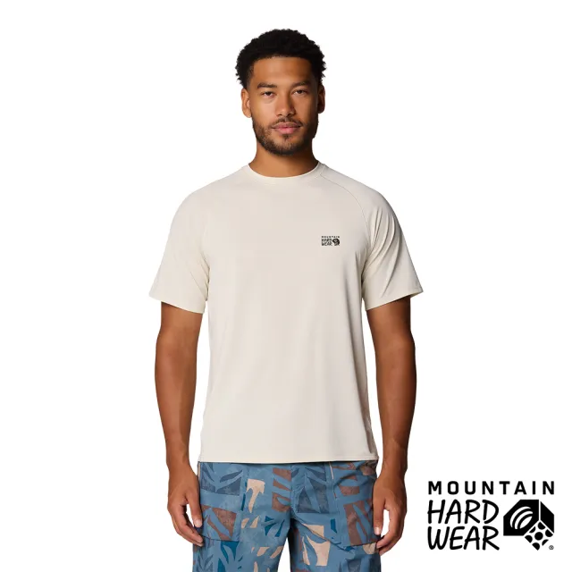 【Mountain Hardwear】SplitSecond Short Sleeve 輕盈透氣排汗短袖上衣 石灰 男款 #2111211