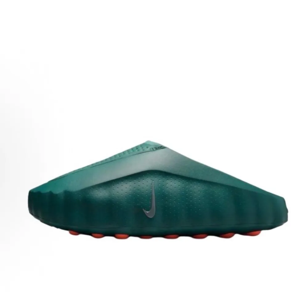 【NIKE 耐吉】Nike Mind 001 深綠色 包頭拖鞋 賽前穆勒鞋 氣墊機能鞋 拖鞋 懶人拖 HQ4307-300