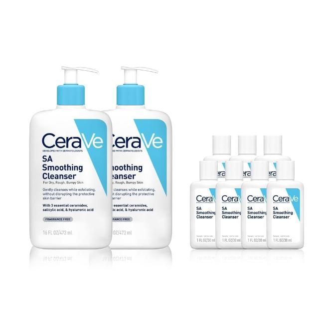 【CeraVe 適樂膚】水楊酸煥膚淨嫩潔膚露 473ml 買2送7_A
