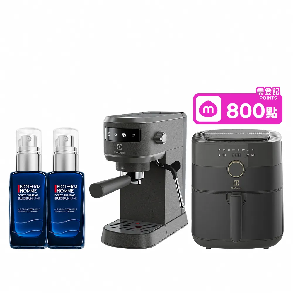 【Biotherm 碧兒泉】官方直營 男仕 緊膚藍藻全能精華60ml雙入組(BIOTHERM男仕保養/早C晚A/父親節禮物)
