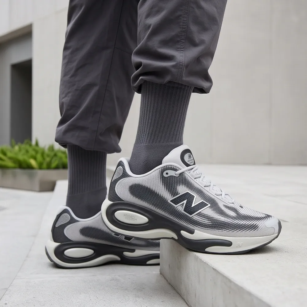 【NEW BALANCE】NB AC Runner慢跑鞋_MACR161F-2E_男性_銀灰黑