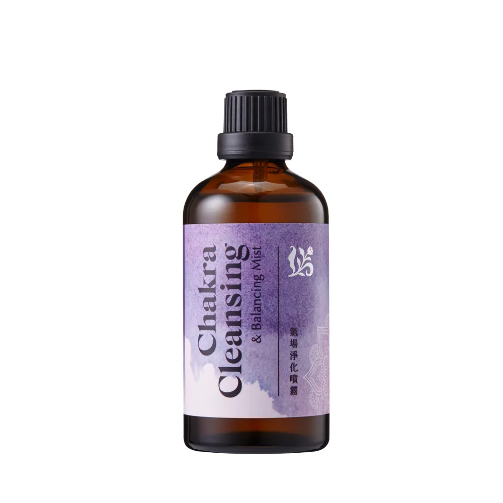 【JustHerb 香草集】氣場淨化噴霧補充瓶100ml(檜木純露添加7大脈輪純精油)