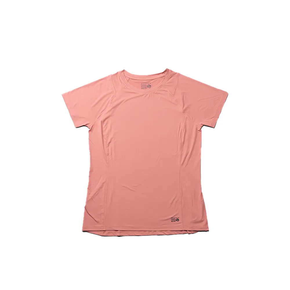 【Mountain Hardwear】Crater Lake Short Sleeve Women 防曬短袖排汗衣 女款 朵紅 #1993361