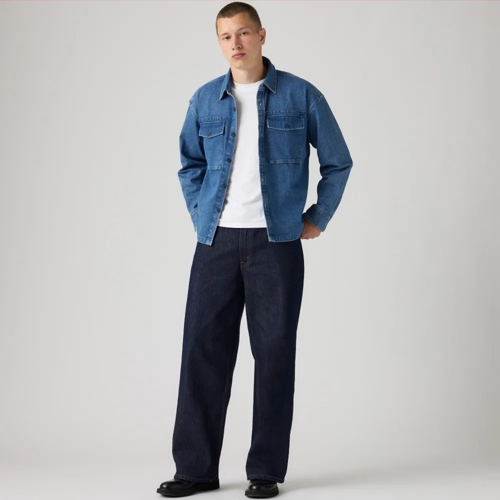 【LEVIS】Extra Baggy 牛仔寬褲 / 深藍 男生牛仔褲 熱賣單品 006IC-0011