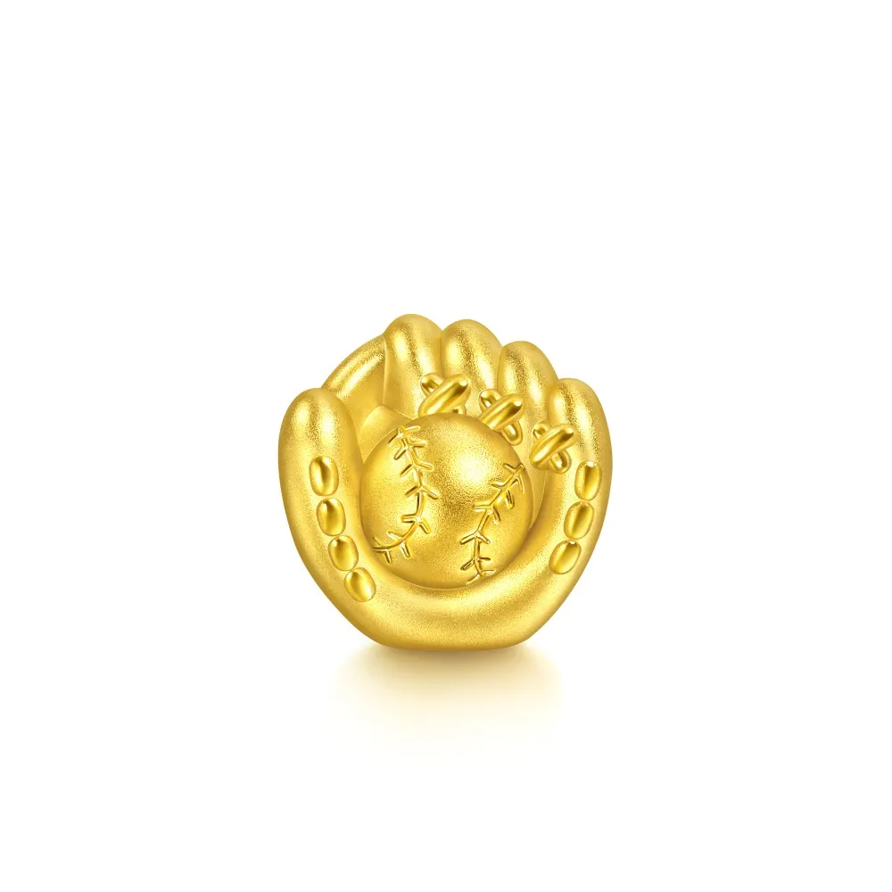 【點睛品】Charme Mini 經典棒球 黃金串珠(7月新品)