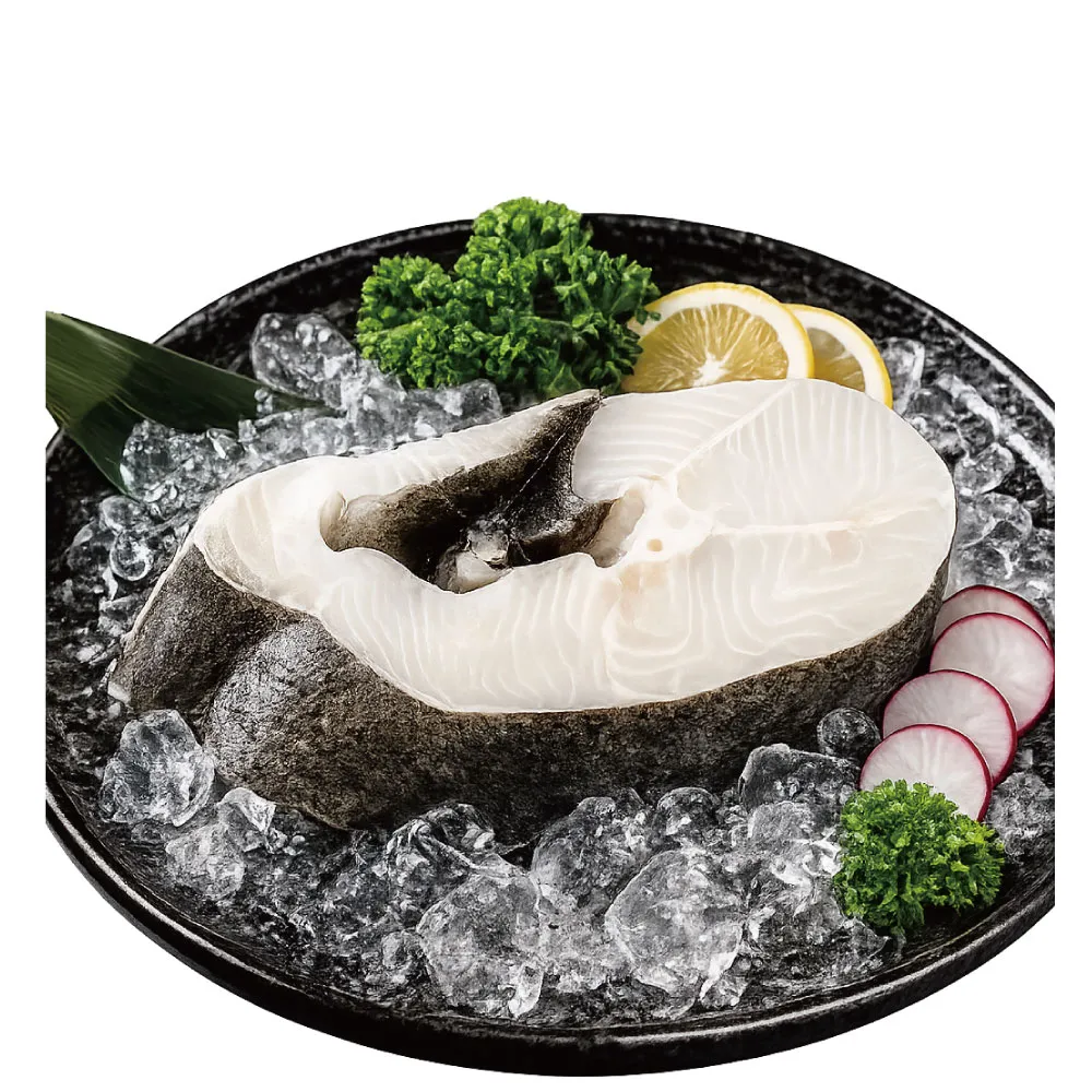 【小川漁屋】巨無霸大比目魚厚切3片(500g±10%/片單邊肚洞)