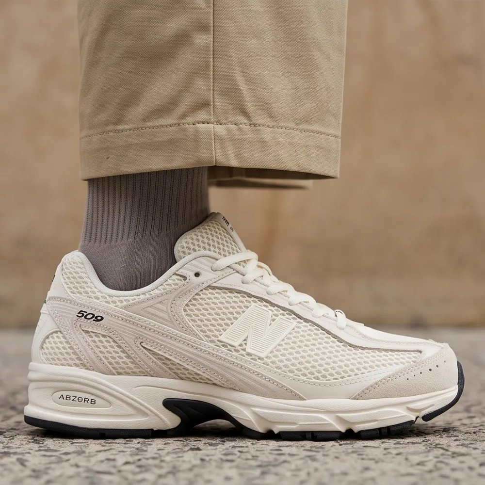 【NEW BALANCE】NB 509 復古鞋/運動鞋_U5094WG-D_中性_象牙白