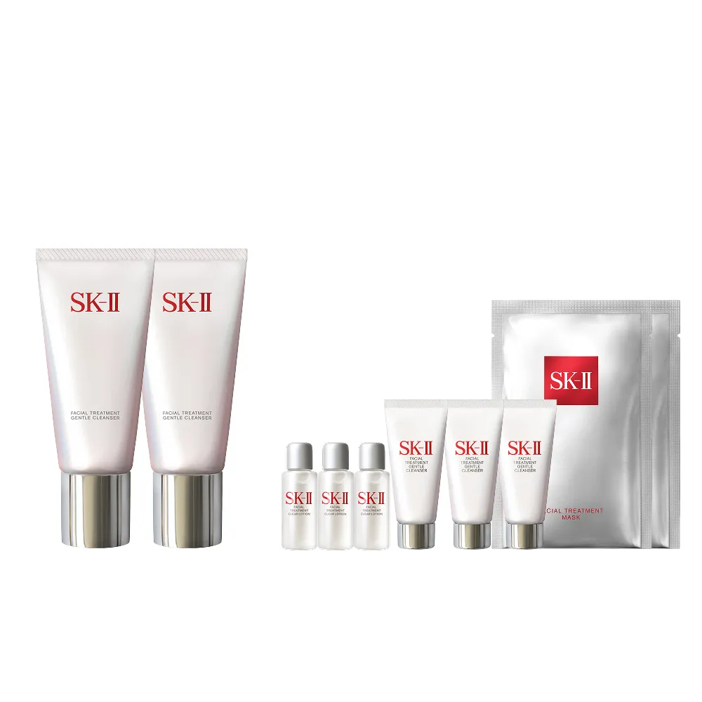【SK-II】官方直營 潔面乳120g*2超值組(氨基酸/禮盒)