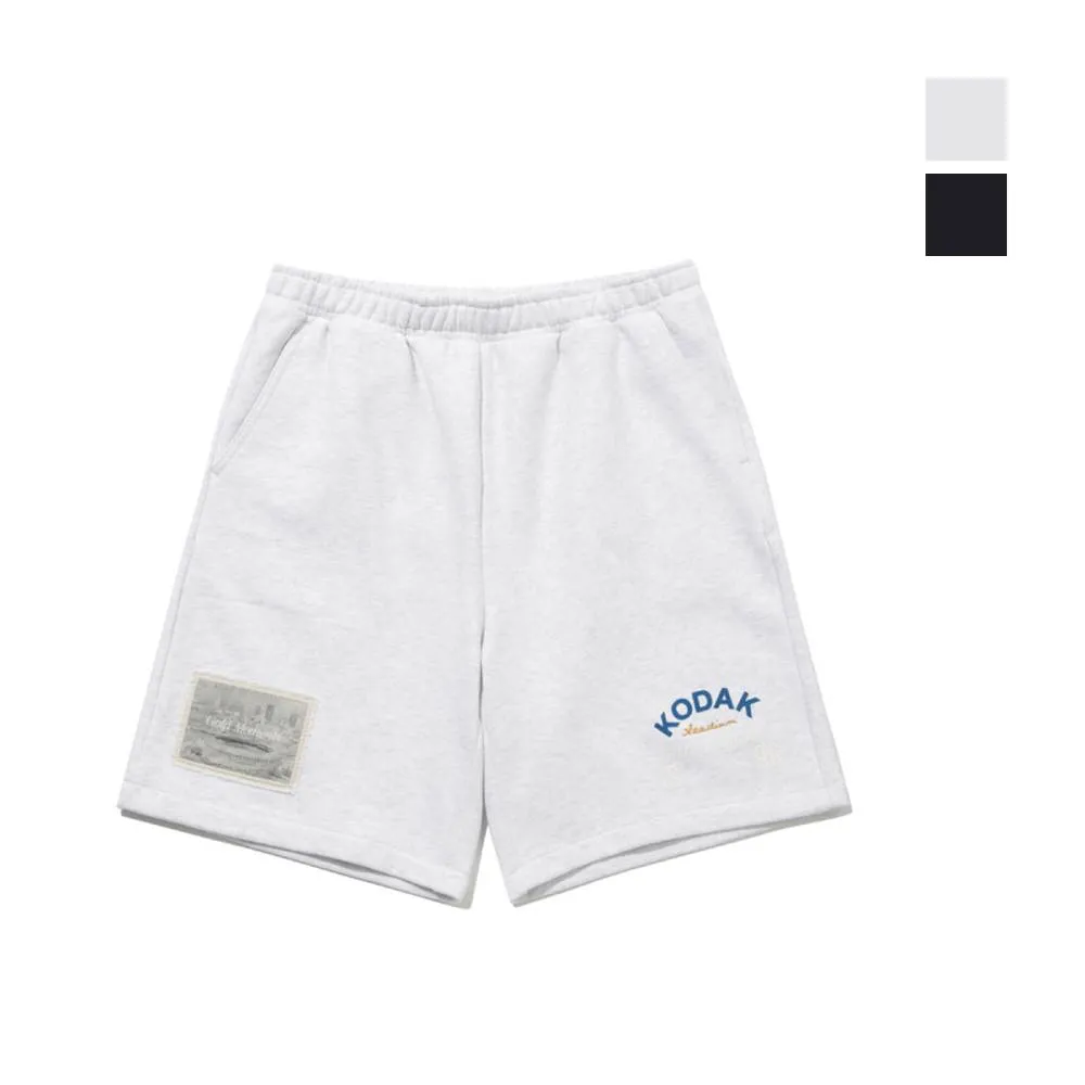 【KODAK Apparel】柯達 男女同款 奧運系列 4分短褲 共2色 / KB621001WMG KB621001BLK