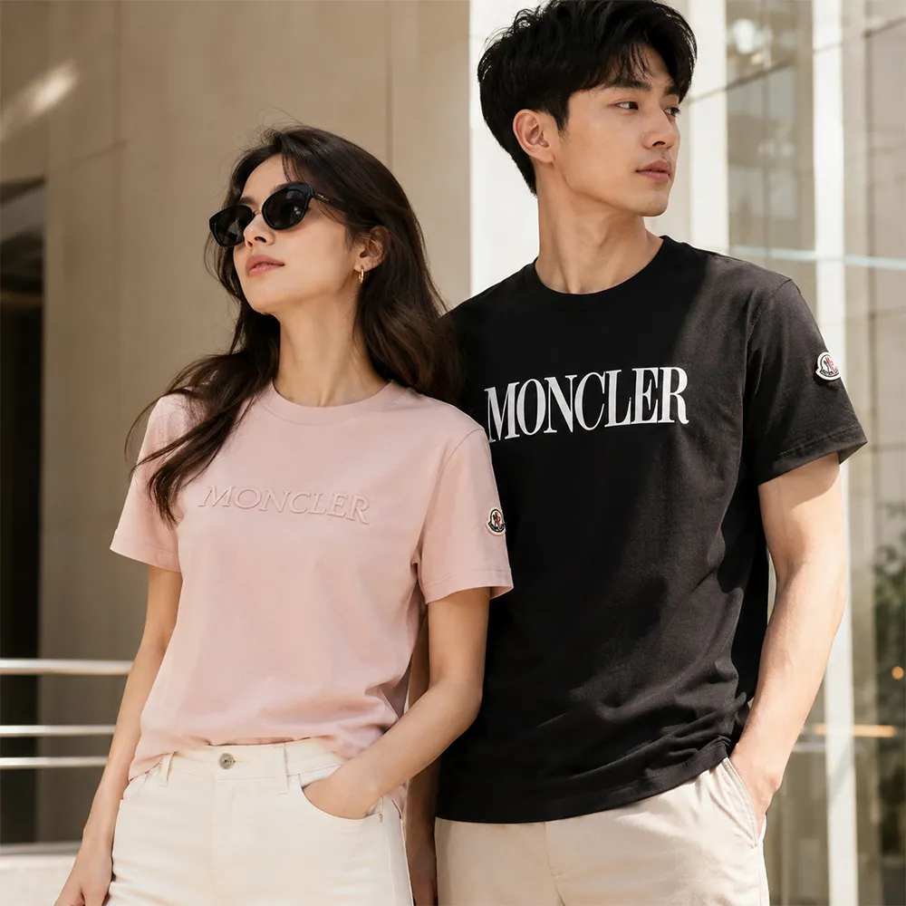 【MONCLER】品牌LOGO 男女款 短袖T恤(多款任選)