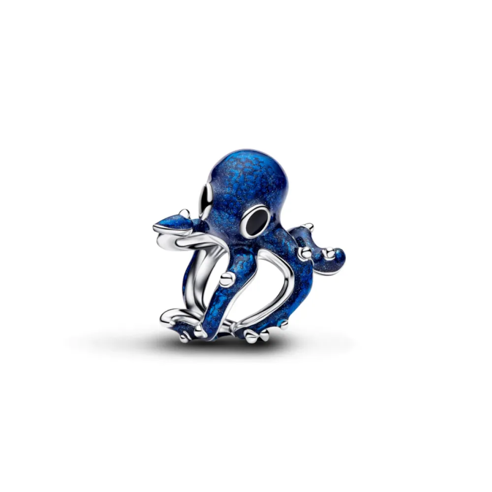 【Pandora 潘多拉】湛藍章魚串飾