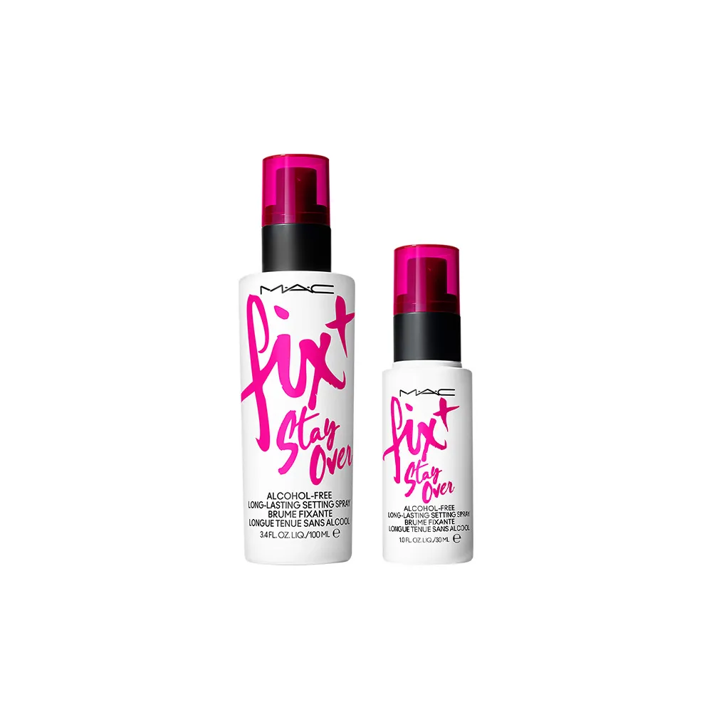 【M.A.C】FIX+超持妝零暗沉水噴霧家族組(FIX+超持妝定妝噴霧100ml+30ml)