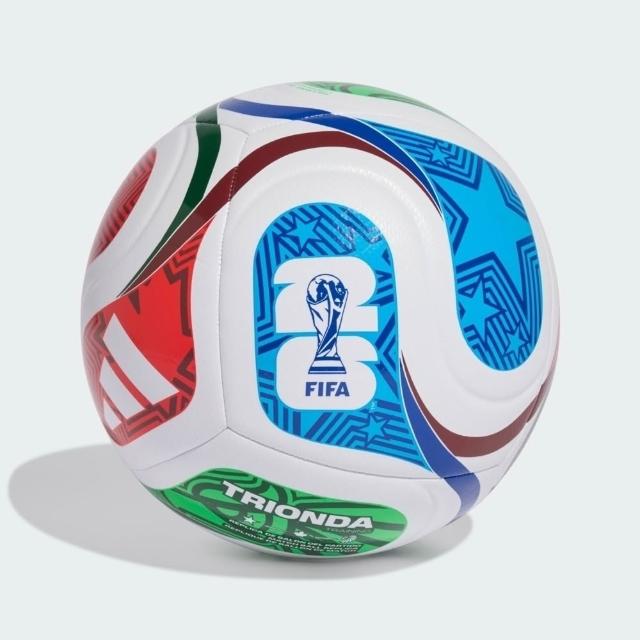 【adidas 愛迪達】Wc Trn 足球 FIFA 世界盃 TRIONDA 訓練用球 白 5號球(JD8032)