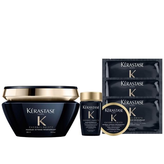 【KERASTASE 巴黎卡詩】黑鑽極萃逆時髮膜200ml(卡詩髮膜/護髮/修護)(情人節禮物/七夕禮物)