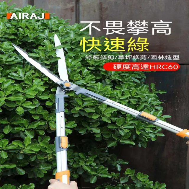 【MOOG 沐格】園藝草坪剪 果樹修枝剪刀 綠籬剪 花園植物修剪工具