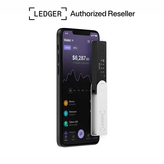【LEDGER】Nano X 瑪瑙黑 (冷錢包) (公司貨)