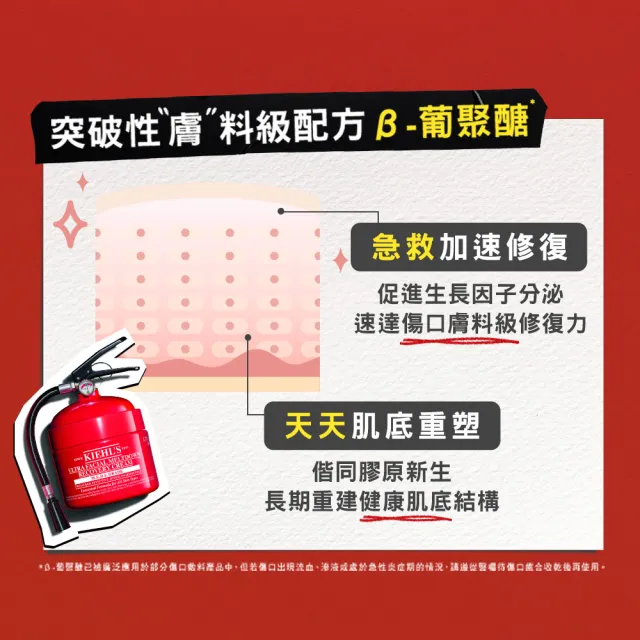 【Kiehl’s 契爾氏】官方直營 益肌重生修復凝霜 50ml(Kiehl’s/新品上市/修護保濕霜)
