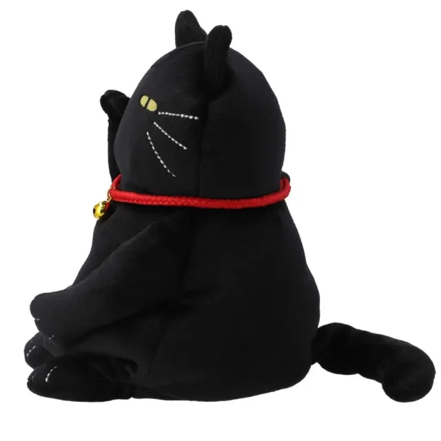 【NITORI 宜得利家居】(DECO HOME商品)造型擺飾 手機架 招財黑貓 BK(DH)