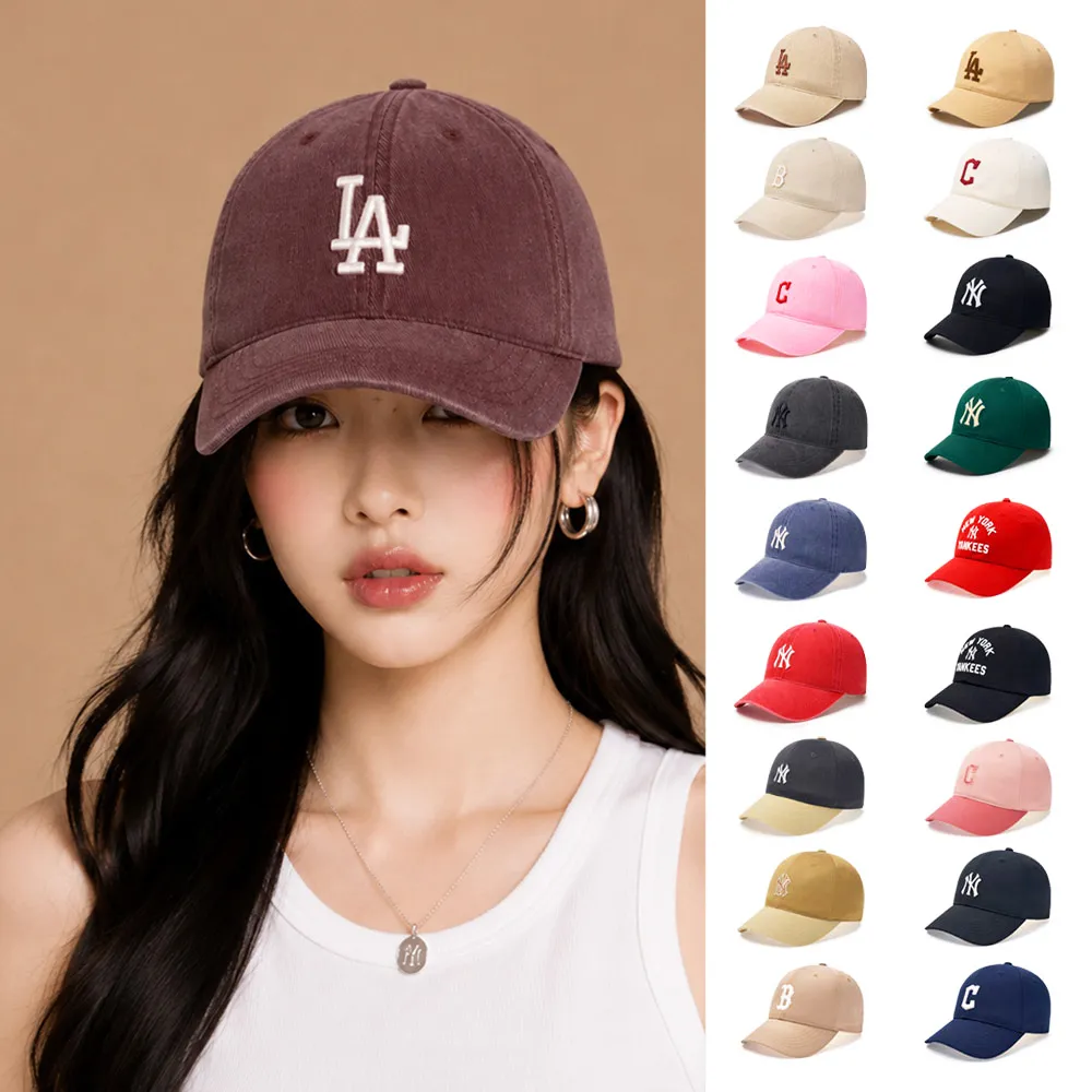 【MLB】可調式軟頂棒球帽 道奇/紅襪/守護者/洋基隊(3ACPVV.CPB2.CP34-多款任選)