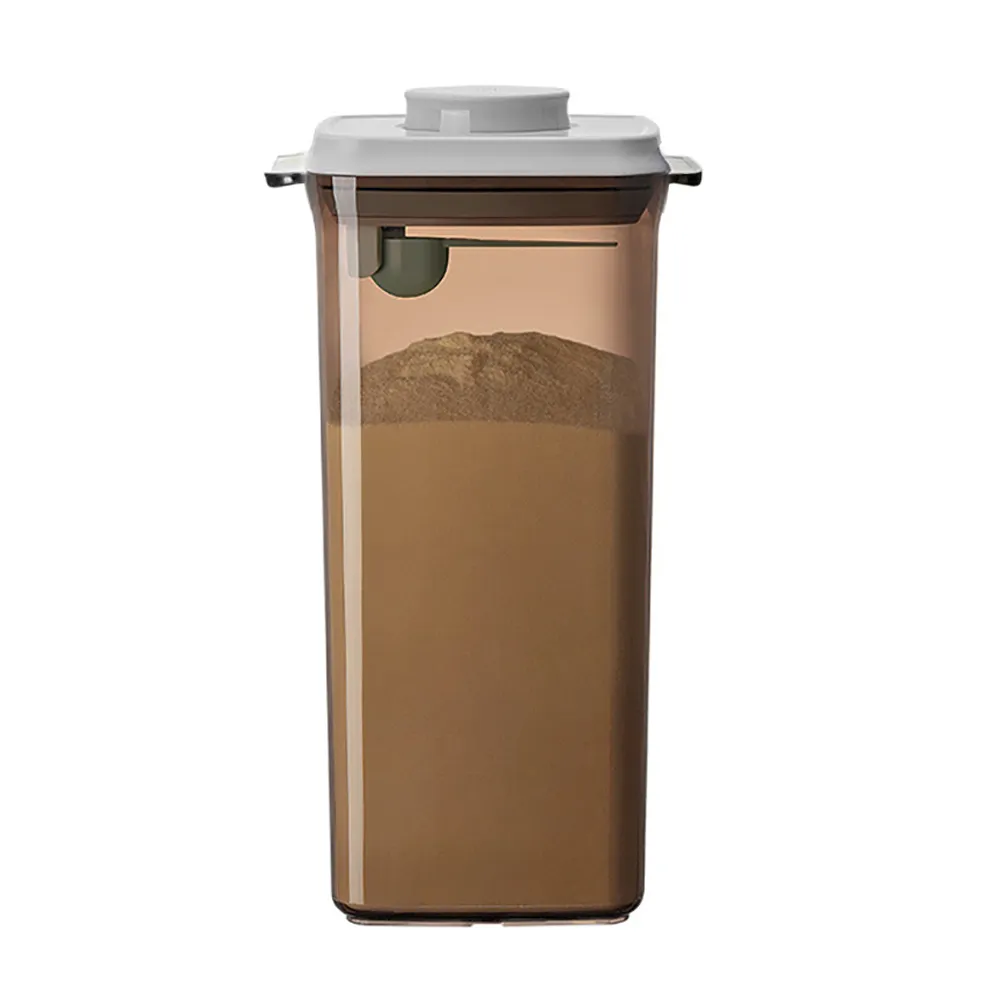 【居然好日子】密封罐 密封盒 奶粉罐 奶粉分裝盒 奶粉罐 密封罐(2500ml 密封保鮮罐 奶粉分裝罐)