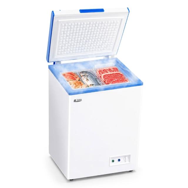 【TAIGA 大河】家電快配★102L低頻省電家用型七段溫控上掀臥式冷凍櫃(CB1150)