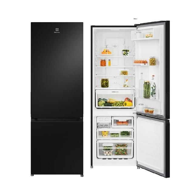 【Electrolux 伊萊克斯】700系列 345L AI 變頻智慧雙門冰箱(EBM3402L-B)