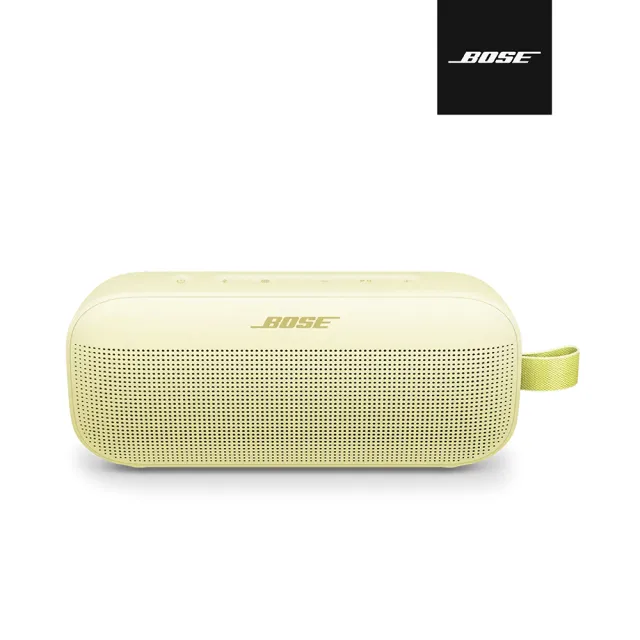 【BOSE】Soundlink Flex Ⅱ 防水防塵IP67 織帶掛環輕巧可攜式藍牙揚聲器 沁檸黃(第二代)