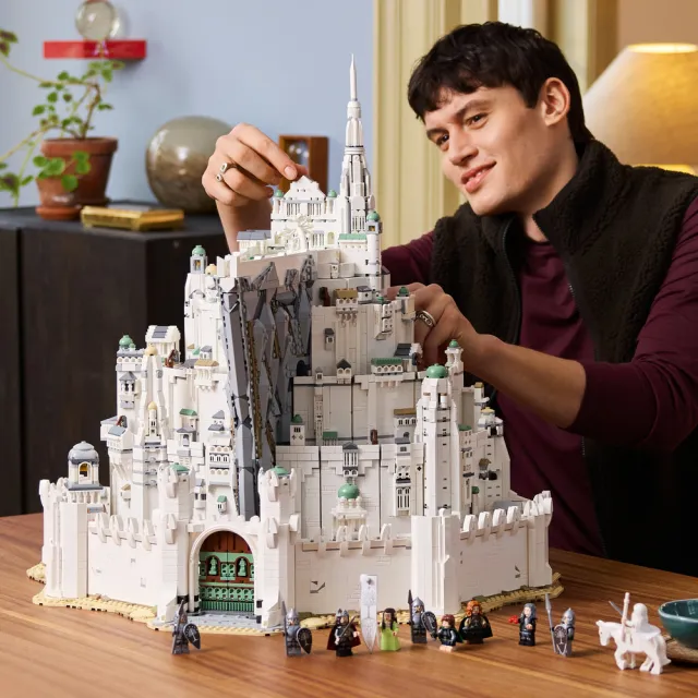 【LEGO 樂高】Icons 11377 The Lord of the Rings: 米那斯提力斯(魔戒 居家擺設 禮物 玩具)