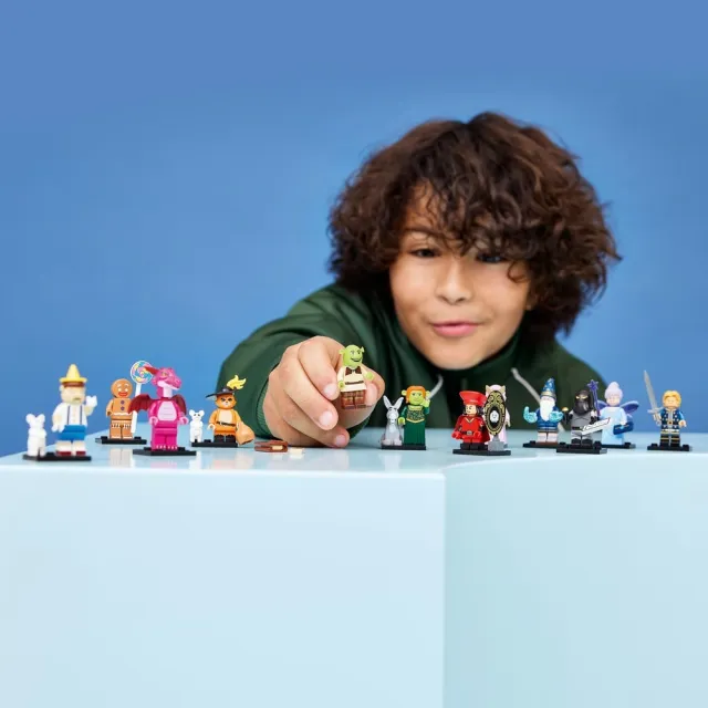 【LEGO 樂高】Minifigures 71053 史瑞克系列(隨機驚喜盒 角色人偶 禮物 玩具)