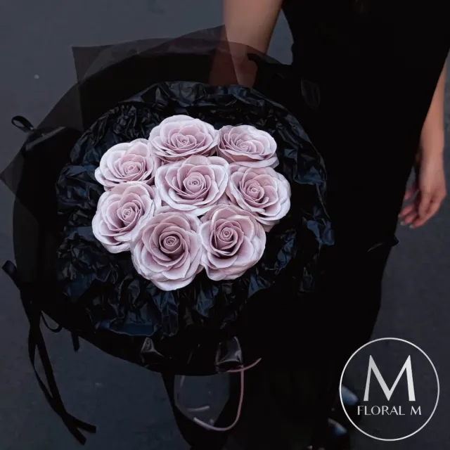 【Floral M】極致浪漫小型香水玫瑰花束(情人節花束/告白禮物/求婚花束/鮮花花禮/香水花束/生日花束)