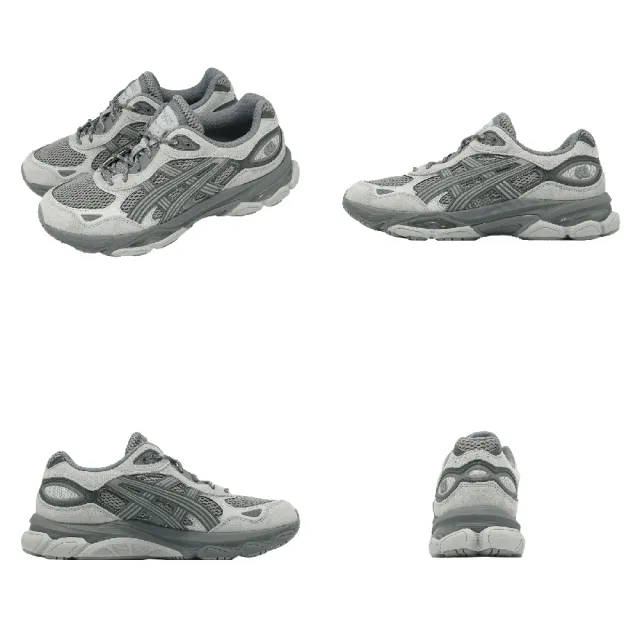【asics 亞瑟士】休閒鞋 GEL-NYC 2.0 男鞋 灰 復古 回彈 亞瑟膠 1203B080020