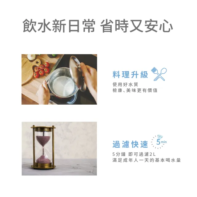 【LAICA 萊卡】bi-flux長效8周經典高效雙流濾芯(義大利原裝進口 4入/盒)