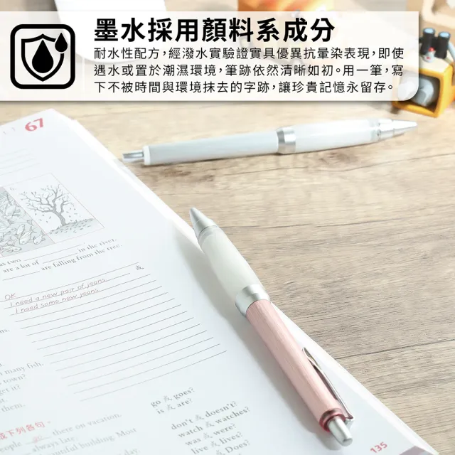 【uni】JETSTREAM 氣墊版 金屬髮絲紋溜溜筆 國考筆 果凍筆 SXN-1000 (0.7mm)