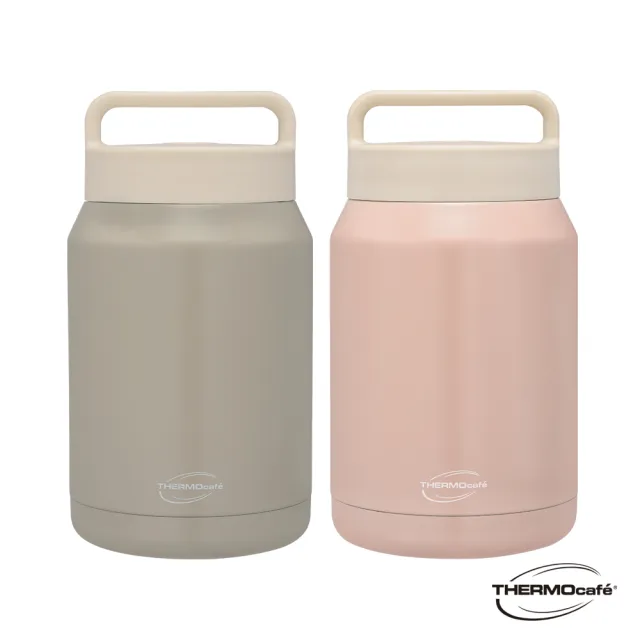 【THERMOcafe 凱菲】不鏽鋼真空保溫食物罐890ml(TCHF-890)